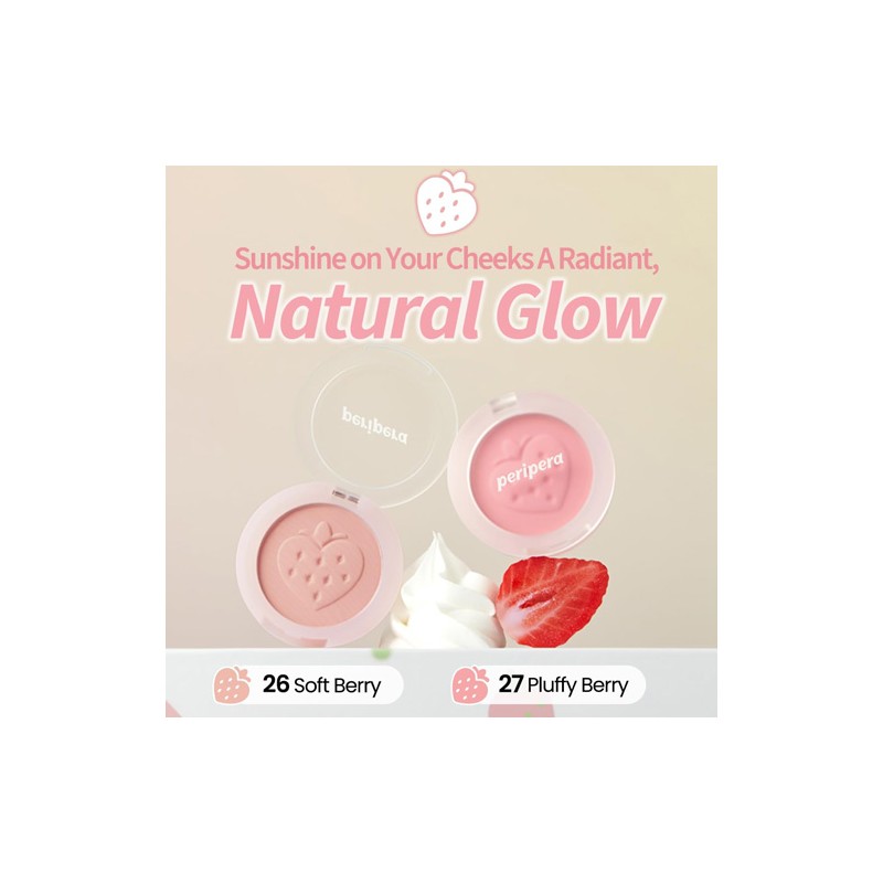 Peripera [Peripera]*Soft Berry* Pure Blushed Sunshine Cheek (2 Colors)