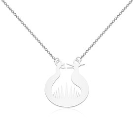 MAOFAED Book Series Inspired Gift, Snake and Bird Necklace for Women, Bookish Merchandise, Book Lover Gift(snake birdCA）