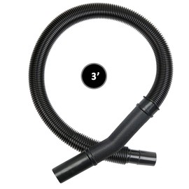 ALL PARTS ETC. Hose Replacement for Oreck XL Canister Vacuum Attachments, Fits Shurlok or Friction Buster B Oreck Handheld Vacuum Models, Hose for Oreck Parts and Accessories (Non-Swivel, 10')