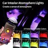 Generico Smart App Bluetooth 4 Streifen 48 LED Innenfarben Auto