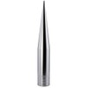 TRUE SPIKE FAT SPIKE SILVER ANTENNA in Heavy Gauge CNC