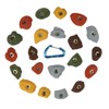 Atomik Climbing 21 Small Classic Style Footholds Bolt-On in Assorted