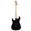 Glarry GST Stylish Electric Guitar Kit with Black Pickguard Dark