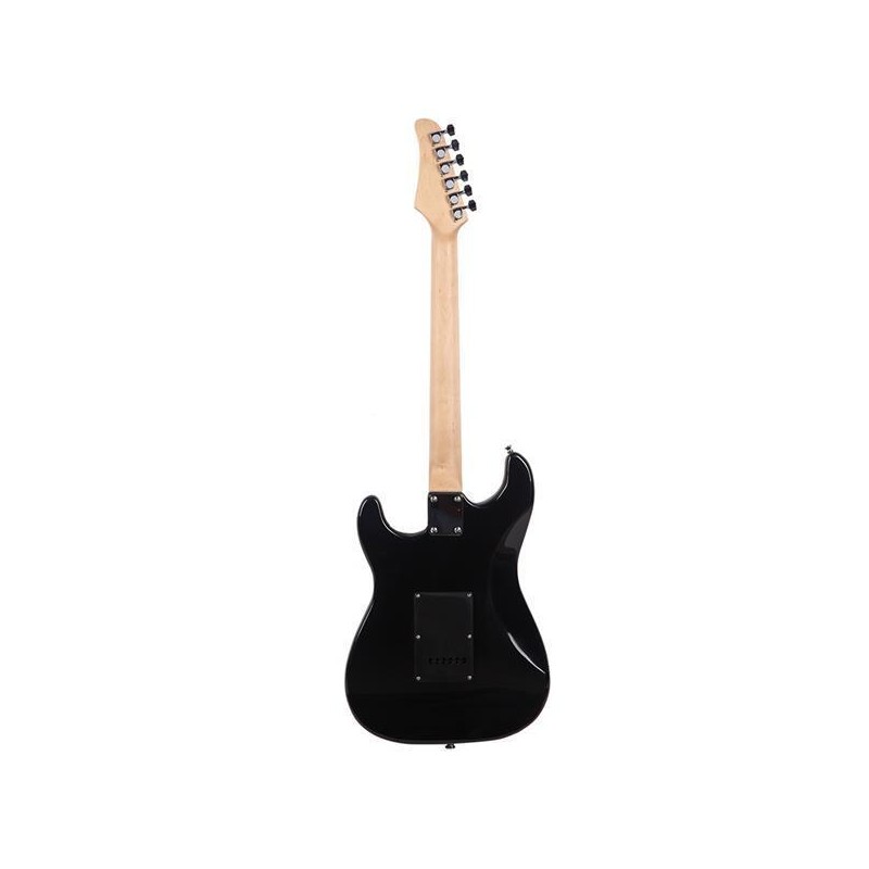 Glarry GST Stylish Electric Guitar Kit with Black Pickguard Dark