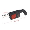 Fdit Portable Electric Bbq Fan, Handheld Lightweight Air Blower for