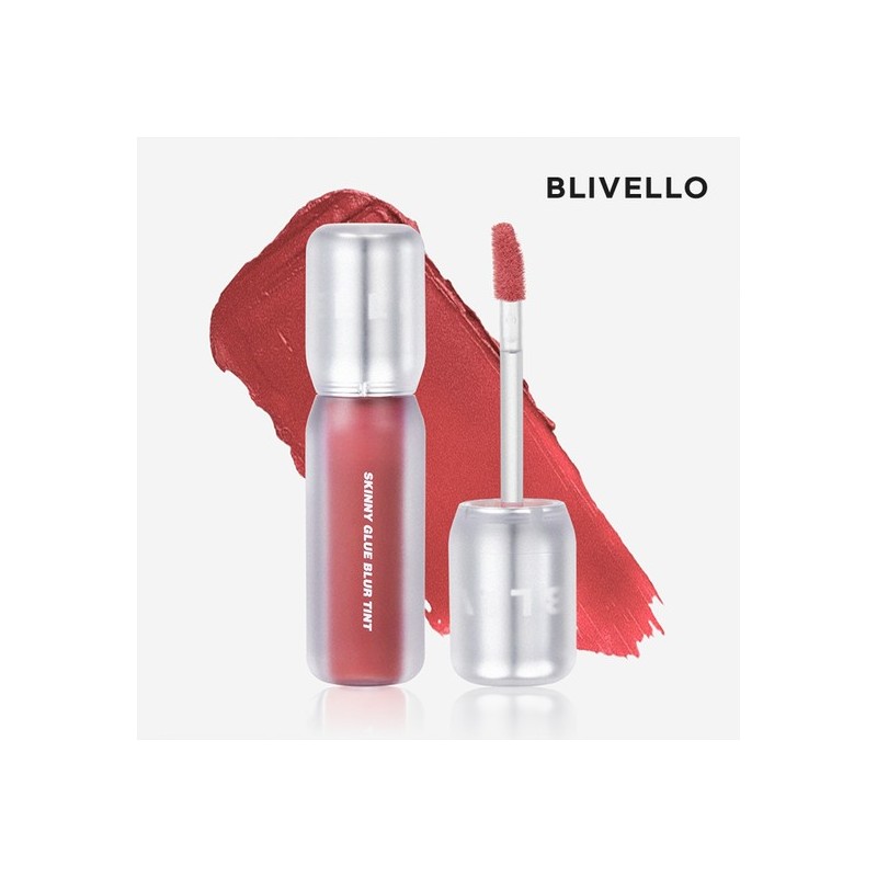Blibello Skinny Glue Blur Tint #01 Red Brick / 블리벨로