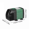 1500L/H 25W Submersible Water Pump for Aquarium Tabletop Fountains Pond