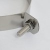 20pcs 304 Stainless Steel Chain Link Brace Band Chain Fence