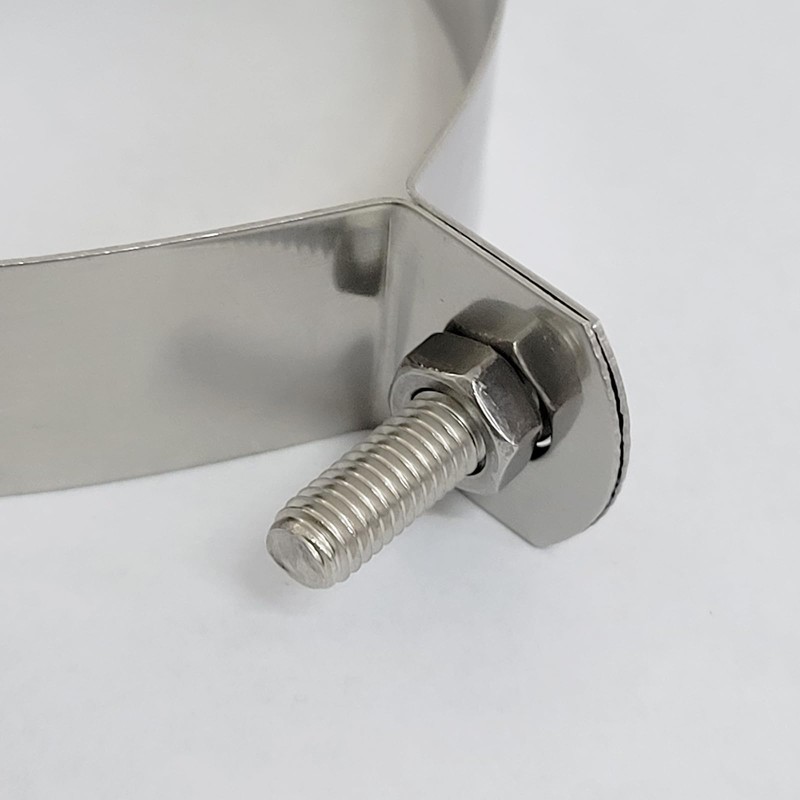20pcs 304 Stainless Steel Chain Link Brace Band Chain Fence
