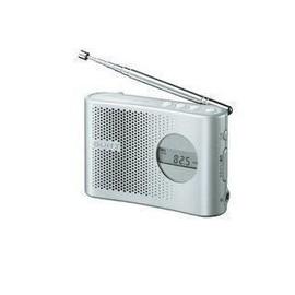 SONY FM/AM PLLシンセサイザーハンディーポータブルラジオ シルバー ICF-M55/S