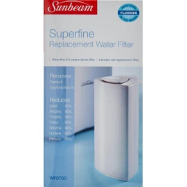 Sunbeam WF0700 Superfine Filter Replacement Tools and Gadgets, White