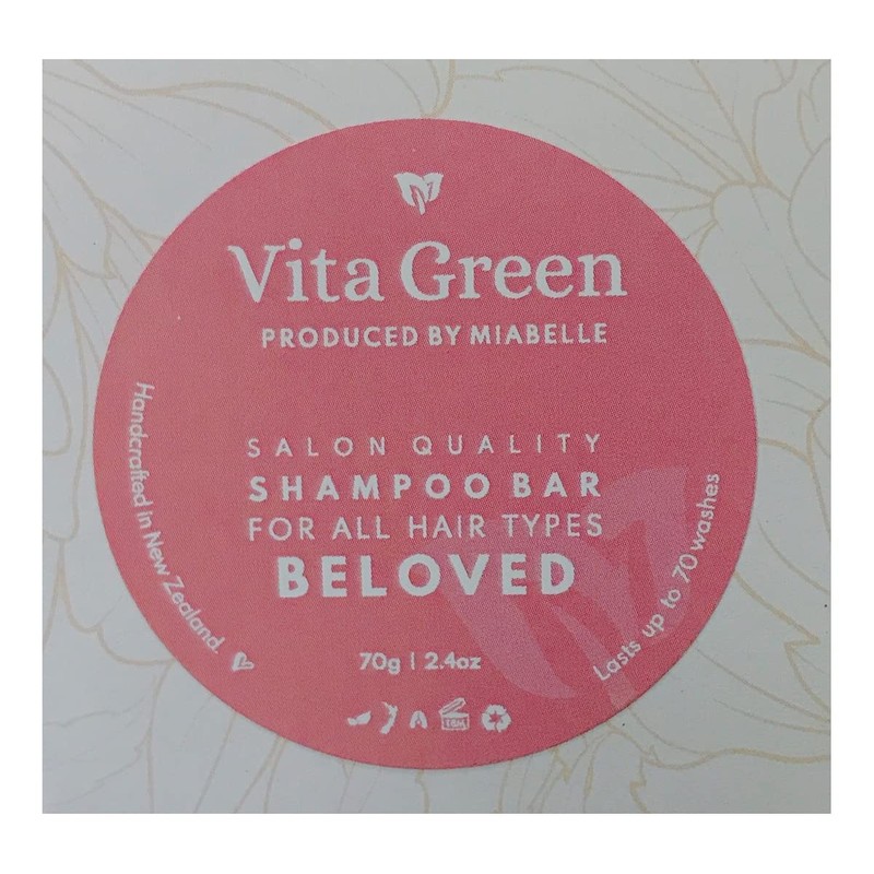 VitaGreen shampooBar BELOVED Vita Green by Mia Belle