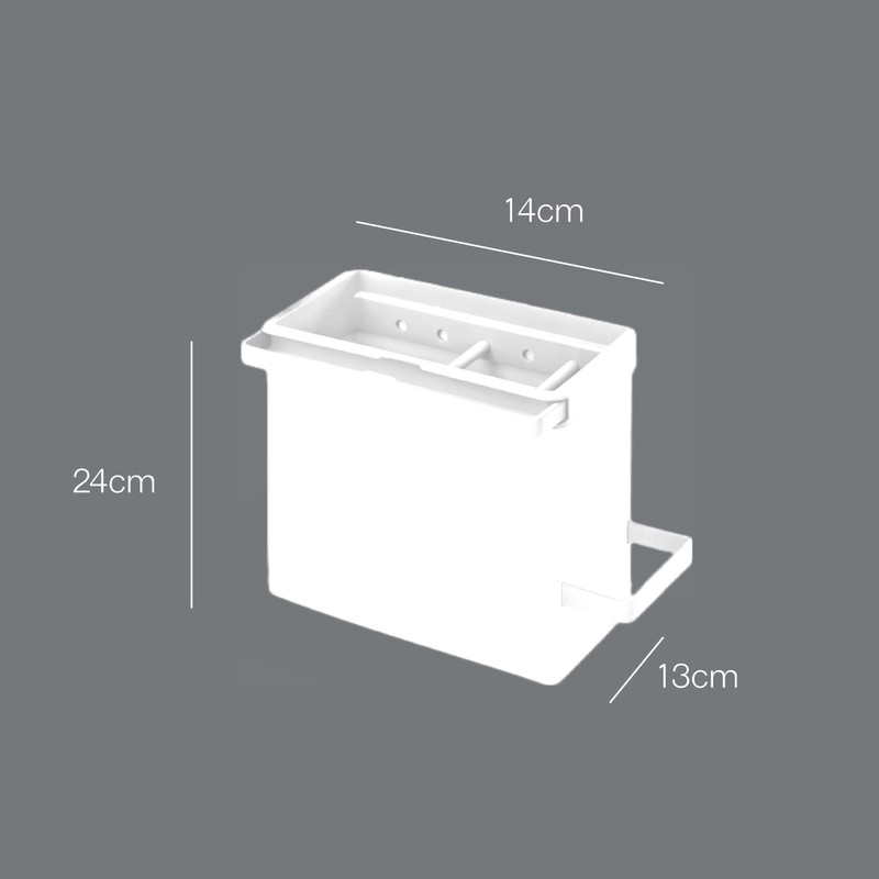 Metaltex Tidy-Tex Kitchen Sink Organiser, Grey, 24 x 13 x