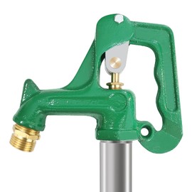 Frost Proof Yard Hydrant,Freeze Proof Outdoor Faucet Frost Free Hydrant for Yard Garden Farm Pasture Irrigation,Water Faucet 3/4" Pipe Connection,4.25ft Total Length 24" Bury Depth