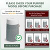 2 Pack Mini Max Replacement Filter Compatible with Blueair Blue