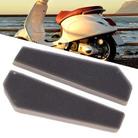 Air Filter Foam, Fydun 2 Pieces Air Filter Foam Filter Sponge for GY6 49cc 50cc 139QMB Scooter Moped Replacement for Taotao