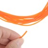 sourcing map Polyurethane Round Belt 2 mm Diameter 32.8 ft