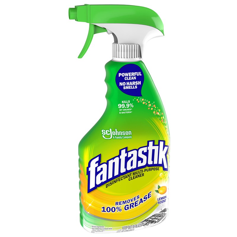 Fantastik Anti Bacterial Lemon Power Cleaner 32 Oz. (Pack of