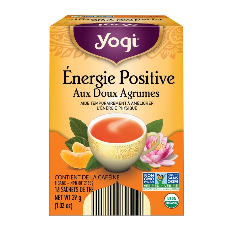 Yogi Tea - Sweet Citrus Positive Energy (6 Pack) -