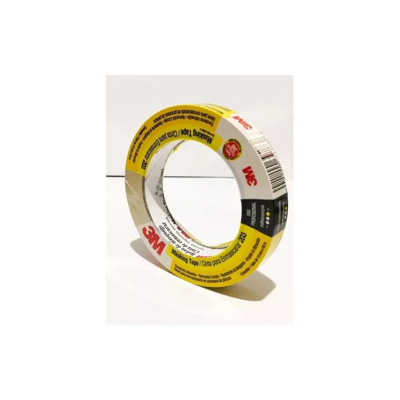 Masking Tape 34 Línea 203 3m Paquete 24 Piezas