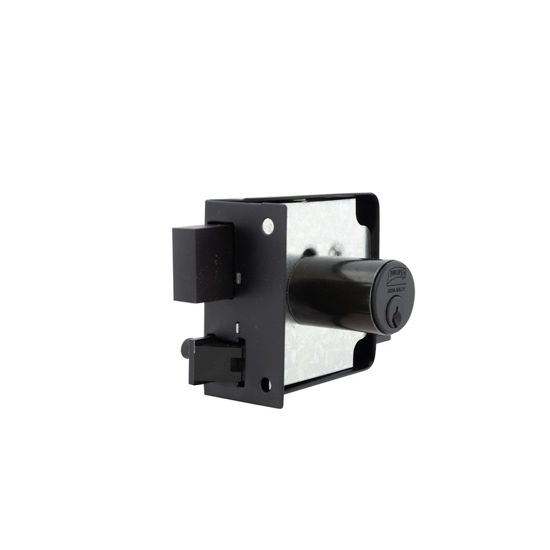 Phillips 715IF DER, Cerradura Sobreponer 715 Derecha, color Negro