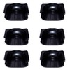 OKKO Billiard Pool Table Rubber Gulley Boots, Set of 6