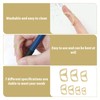 Grosion 14Pcs Oval 8 Finger Splint,Waterproof Ring Splints for Hypermobility,Trigger