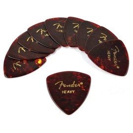 Fender Picks x 10 Triangle HEAVY-SHELL