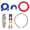 TEHAUX 1 Set Gauge Car Stereo Wiring Kit for Speaker
