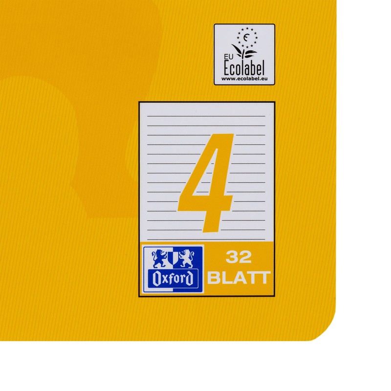 Hamelin Paperbrands Oxford 384503204 School Notebook A4 32 Sheets Line