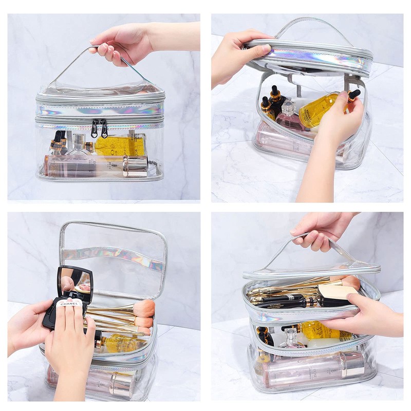 FIYUK Toiletry Bag Cosmetic Bag Makeup Bags Travel Cosmetic Bag