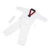 Kids Taekwondo Uniform with Belt Polyester and Cotton Breathable Soft