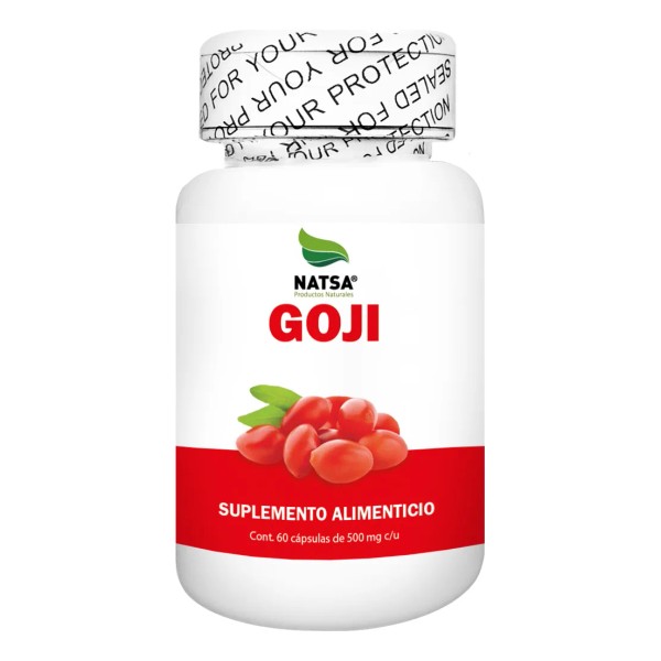 Goji 60 Cápsulas, Calidad Premium Sabor Natural