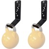 PRx Performance Kettlebell Storage Holders (2 Pack), Wall Mounted Kettle