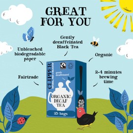 Clipper Ft Org Decaf Envelopes 25 Bag x 1