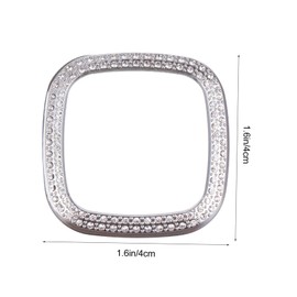 Vaguelly Smart Watch Protective Cover Case for Sense Stylish Electroplated Design Easy Installation Full Protection Against Scratches and Dirt Accessory Replacement for Watch Enthusiasts