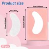 50 Pairs Eyelash Extension Gel Pads Under Eyes Eye Patches