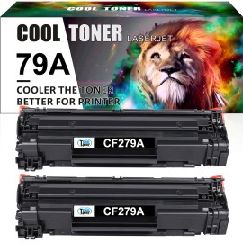For HP 2 Pack Compatible For HP LaserJet Pro M12A M26NW MFP CF279A 79A Toner Cartridge
