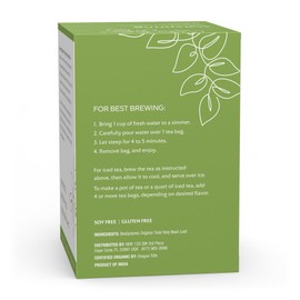 Dr. Mercola Solspring Organic Tulsi Herbal Tea, 18 Tea Bags (Pack of 3) Naturally Caffeine Free, USDA Organic, Organic Demeter Certified