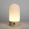 WEILAILUX Battery Operated Shower Lamp Waterproof, Small Portable Cordless Table