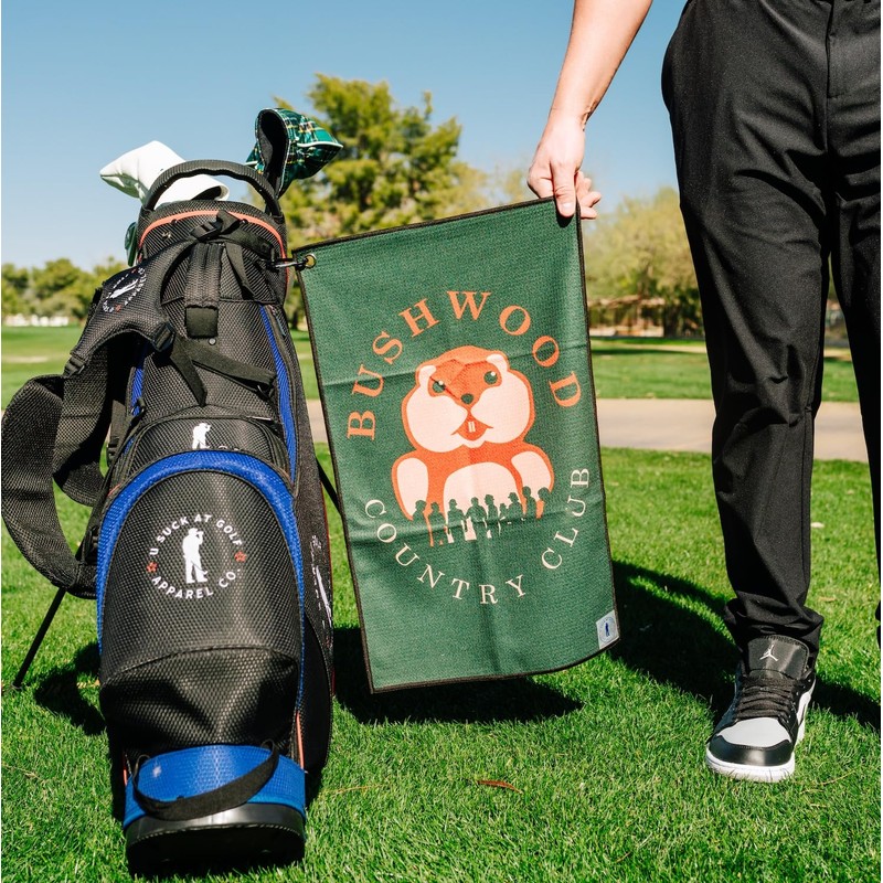 U Suck at Golf Funny Golf Towel for Bag -