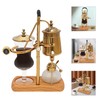 CUBELLIN Siphon Syphon Coffee Maker 15OZ Syphon Coffee Brewer Countertop