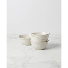 Lenox 895710 French Perle Bead All-Purpose Bowls, Set Of 4 White