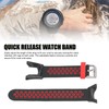 Silicone Quick Release Wristband Replacement Waterproof Accessory Silicone Watch Wristbands
