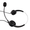 Call Center Headset Dual 3.5mm Plug Hearing Protection Noise Cancelling