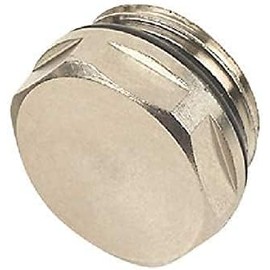 Greened House Central Heating Radiator/Towel Rail Blanking Plug & Air Vent Set 1/2" Thread