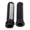 Unbranded 1'' Defiance Black Handlebar Hand Grips For Harley Electra