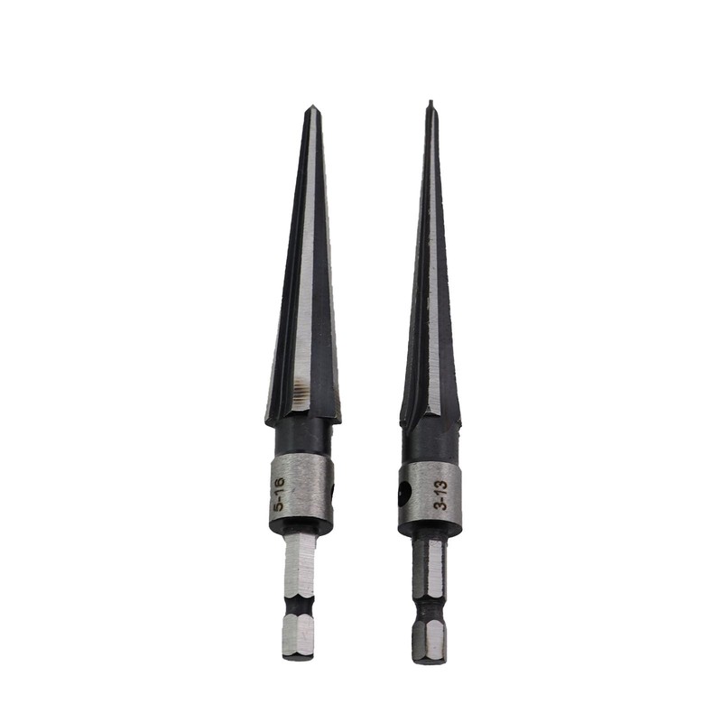 Guifeng Carbon Steel Taper Reamer Set of Four Hexagonal Shank
