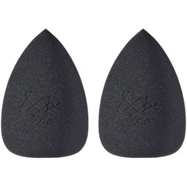 &be Black Sponge Set of 2 (&be pro/Renewal/Drop Shape/Foundation Sponge/Makeup Sponge)