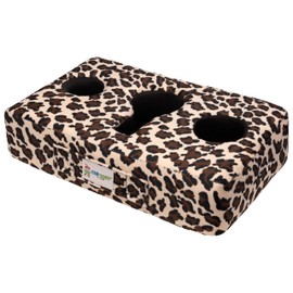 The Original Cup Cozy Pillow Gray-As Seen on TV-The World's Best Couch/Bed/Car Cup Holder for Drinks/Snacks/Remotes! (Cheetah Leopard)